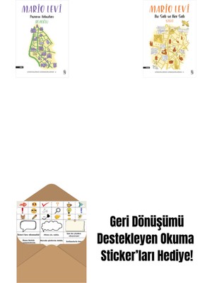 Pazarın Yalnızları Beyoğlu + Bu Salı ve Her Salı Şişli + Okuma Sticker'ları