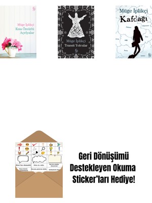 Kısa Ömürlü Açelyalar + Transit Yolcular + Kafdağı + Okuma Sticker'ları