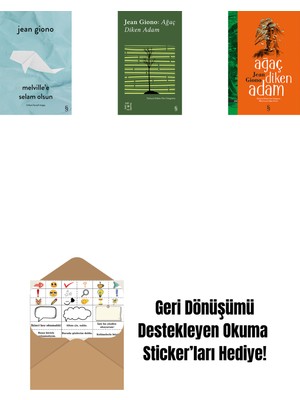 Melville'e Selam Olsun + Everest Açıkhava 17 - Ağaç Diken Adam + Ağaç Diken Adam + Okuma Sticker'ları