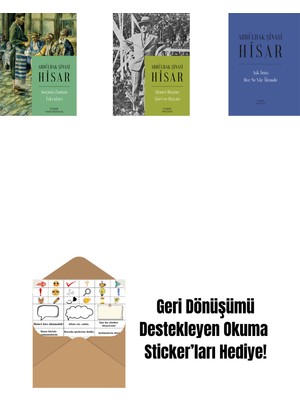 Geçmiş Zaman Fıkraları + Ahmet Haşim:  Şiiri ve Hayatı + Aşk Imiş Her Ne Vâr Âlemde (Ciltli) + Okuma Sticker'ları