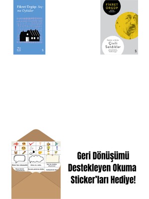 Everest Açıkhava 10 - Fikret Ürgüp Seçme Öyküler + Çivili Sandıklar + Okuma Sticker'ları