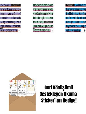 A ! Etika + Parçalanmış Divan + Tuz Günleri + Okuma Sticker'ları
