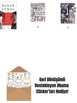 Hayat Işte Böyle Geçip Gidiyor + Cumhuriyet'i Çok Sevmiştim ! + 1915: Ermeni Soykırımı + Okuma Sticker'ları