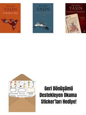 Turuncu Kuş + Toplu Yazılar + Sınırdışı Saatler + Okuma Sticker'ları