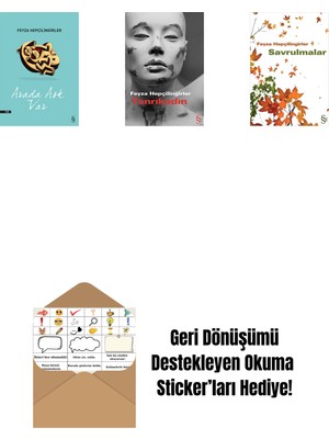 Arada Aşk Var + Tanrıkadın + Savrulmalar + Okuma Sticker'ları