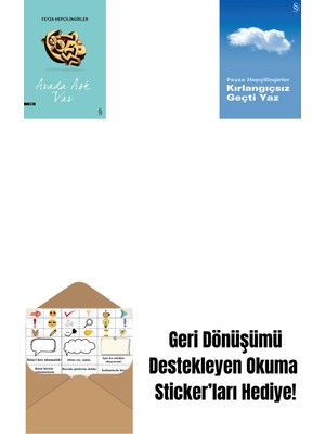 Arada Aşk Var + Kırlangıçsız Geçti Yaz + Okuma Sticker'ları