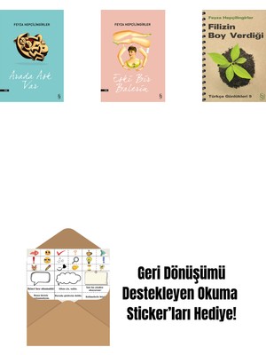 Arada Aşk Var + Eski Bir Balerin + Filizin Boy Verdiği + Okuma Sticker'ları