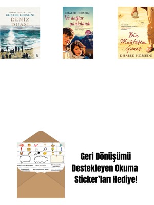 Deniz Duası + ve Dağlar Yankılandı (Midi Boy) + Bin Muhteşem Güneş + Okuma Sticker'ları