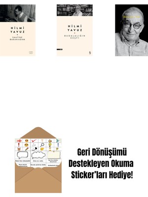 Saatine Bakan Adam + Budalalığın Keşfi + Büyü’sün Yaz! (Ciltli) + Okuma Sticker'ları