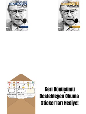 Kiralık Oda + Ormandaki Deli + Okuma Sticker'ları