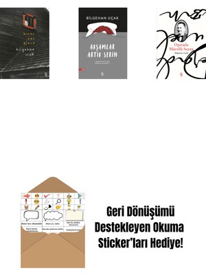 Biraz  Ses Olsun + Akşamlar Artık Serin + Operada Mücellâ Suzan + Okuma Sticker'ları