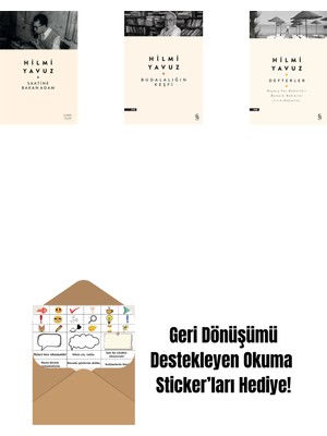 Saatine Bakan Adam + Budalalığın Keşfi + Defterler + Okuma Sticker'ları