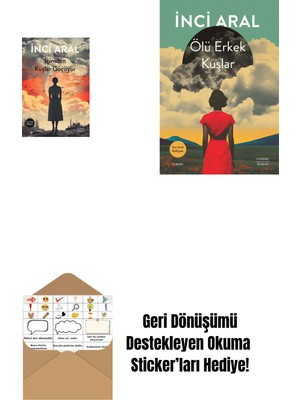 Içimden Kuşlar Göçüyor + Ölü Erkek Kuşlar + Okuma Sticker'ları