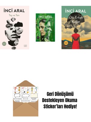 Taş ve Ten + Yeşil + Ölü Erkek Kuşlar + Okuma Sticker'ları