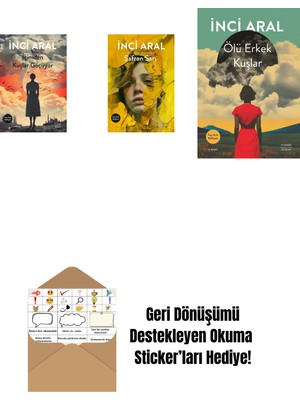 Içimden Kuşlar Göçüyor + Safran Sarı + Ölü Erkek Kuşlar + Okuma Sticker'ları