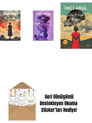 Içimden Kuşlar Göçüyor + Mor + Ölü Erkek Kuşlar + Okuma Sticker'ları