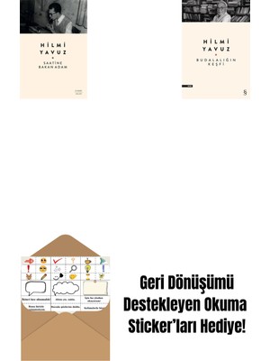 Saatine Bakan Adam + Budalalığın Keşfi + Okuma Sticker'ları