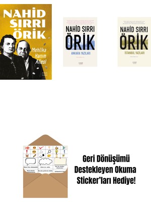 Mehlika Hanım Ailesi + Ankara Yazıları + Istanbul Yazıları + Okuma Sticker'ları