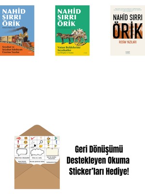 Seyahat ve Seyahat Edebiyatı Üzerine Yazılar + Vatan Beldelerine Seyahatler + Resim Yazıları + Okuma Sticker'ları