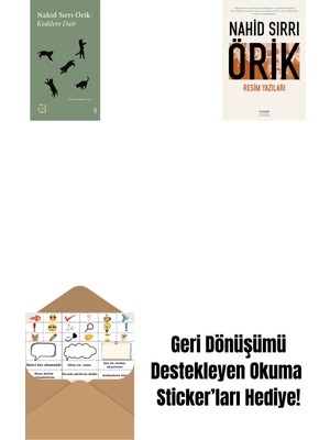 Everest Açıkhava 29 - Kedilere Dair + Resim Yazıları + Okuma Sticker'ları