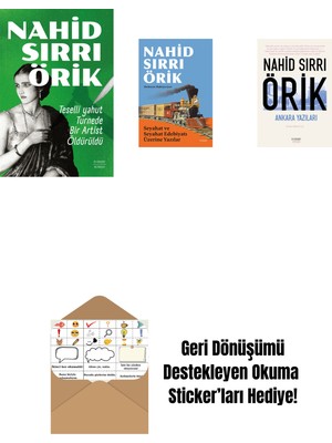 Teselli Yahut Turnede  Bir Artist Öldürüldü + Seyahat ve Seyahat Edebiyatı Üzerine Yazılar + Ankara Yazıları + Okuma Sticker'ları