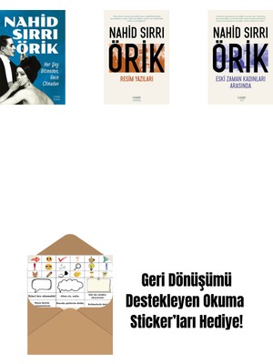 Her Şey Bitmeden,  Gece Olmadan + Resim Yazıları + Eski Zaman Kadınları Arasında + Okuma Sticker'ları