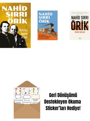 Mehlika Hanım Ailesi + Seyahat ve Seyahat Edebiyatı Üzerine Yazılar + Resim Yazıları + Okuma Sticker'ları