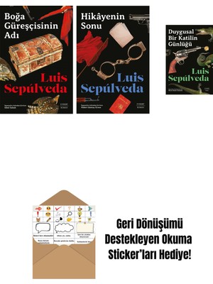 Boğa Güreşçisinin Adı + Hikâyenin Sonu + Duygusal Bir Katilin Günlüğü + Okuma Sticker'ları