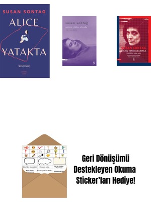 Alice Yatakta + Satürn Yıldızı Altında + Bilinç Tene Kuşanınca + Okuma Sticker'ları