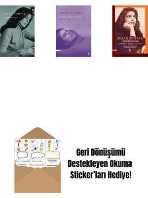Vurgulanan Yer + Satürn Yıldızı Altında + Yeniden Doğan + Okuma Sticker'ları