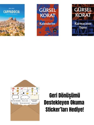 Cappadocia (Ciltli) + Kalenderiye + Kurmacanın Yapısı + Okuma Sticker'ları