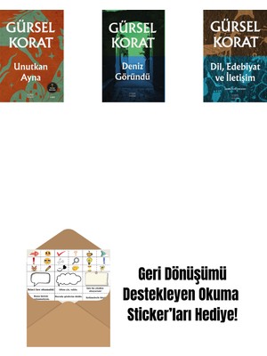 Unutkan  Ayna + Deniz Göründü + Dil, Edebiyat ve Iletişim + Okuma Sticker'ları