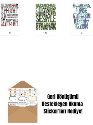 Cumhuriyet'i Çok Sevmiştim ! + Tank Sesiyle Uyanmak + Kimse Kızmasın Kendimi Yazdım + Okuma Sticker'ları