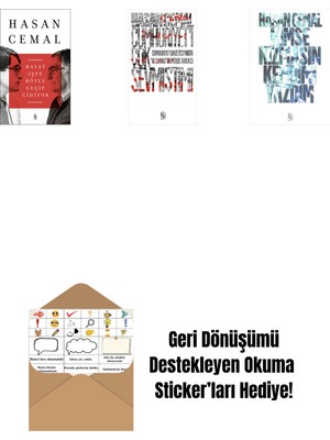 Hayat Işte Böyle Geçip Gidiyor + Cumhuriyet'i Çok Sevmiştim ! + Kimse Kızmasın Kendimi Yazdım + Okuma Sticker'ları