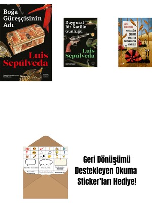 Boğa Güreşçisinin Adı + Duygusal Bir Katilin Günlüğü + Yavaşlığın Önemini Anlayan Salyangozun Hikayesi + Okuma Sticker'ları