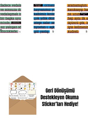 Parçalanmış Divan + Tuz Günleri + Altı + Okuma Sticker'ları