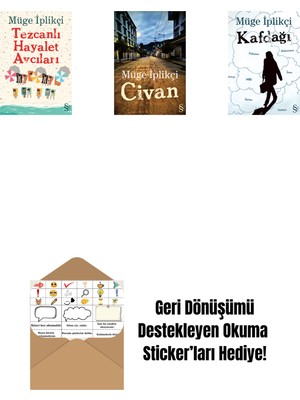 Tezcanlı Hayalet Avcıları + Civan + Kafdağı + Okuma Sticker'ları