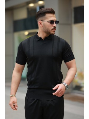 Erkek Hemşire Yaka Kısa Kollu Tişört