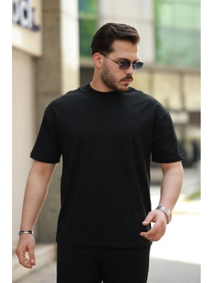 Erkek Kısa Kollu Basic Oversize Tshirt