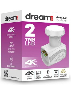 Mag Dreamstar Twin Lnb Gold-22 Full Hd