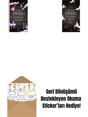 Karmaşık Duygular + Bir Yüreğin Çöküşü + Okuma Sticker'ları