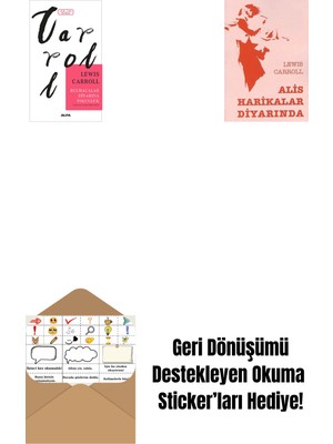 Bulmacalar Diyarına Yolculuk + Alis Harikalar Diyarında + Okuma Sticker'ları