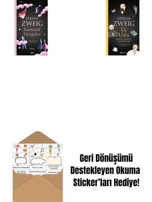Karmaşık Duygular + Üç Usta + Okuma Sticker'ları