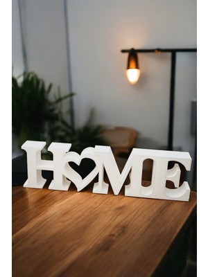 Dekoratif Home Yazısı
