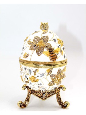 Sıvaroskı Taşlı Tekli Yumurta 17*11 cm