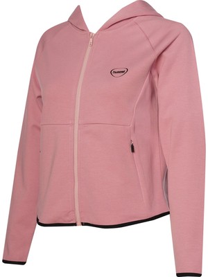 Hummel Tech Kadın Pembe Kapüşonlu Ceket