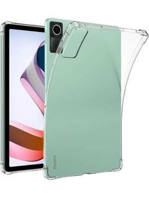 Newface Xiaomi Redmi Pad Kılıf  Şeffaf Tablet Silikon - Şeffaf Sptgl