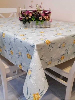 Başak Ev Tekstili Elyaflı Pvc Muşamba - Desenli Silinebilir Masa Örtüsü