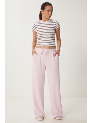 Happiness İstanbul Geniş Paça Modal Eşofman Altı