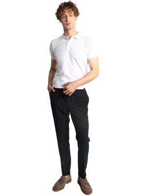 Erkek Lacivert Dynamic Fit  Pantolon